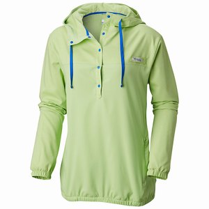 Columbia PFG Tamiami™ Hoodie Dam Gröna/Blå (ZVDOH6387)